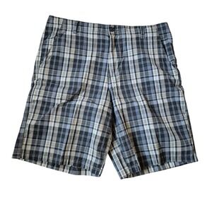 Faded Glory‎ Originals Mens Plaid Shorts Multi colored Casual Summer